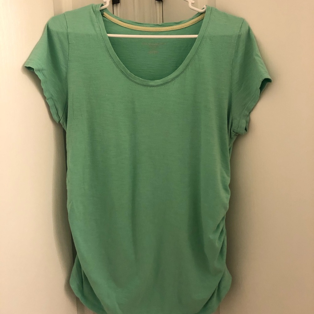 Lot of  Shortsleeve Maternity Shirts - All size L